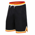 Men Basketball Shorts Workout Short Breathable Sweat Sport Black Shorts