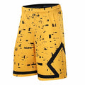 Men Basketball Shorts Workout Short Breathable Sweat Sport Yellow Shorts